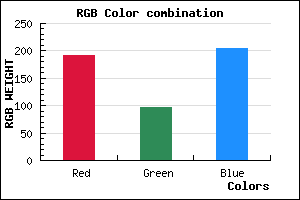 rgb background color #BF60CC mixer
