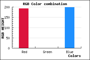rgb background color #C000C7 mixer