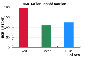 rgb background color #C06C7A mixer