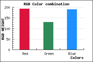 rgb background color #C082BE mixer