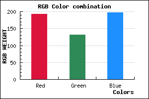 rgb background color #C083C5 mixer