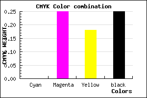 #C0909D color CMYK mixer
