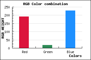 rgb background color #C012E4 mixer