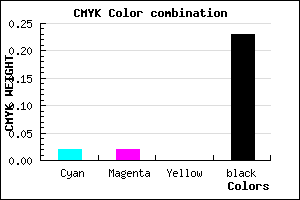 #C0C0C4 color CMYK mixer