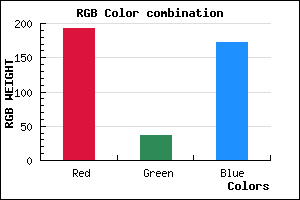 rgb background color #C024AC mixer