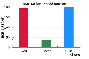 rgb background color #C024C7 mixer