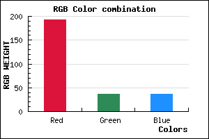 rgb background color #C02424 mixer