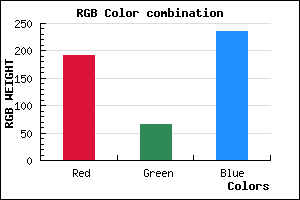 rgb background color #C041EB mixer