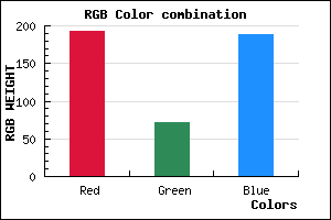 rgb background color #C048BC mixer