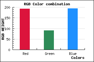 rgb background color #C05AC2 mixer