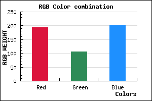 rgb background color #C169C9 mixer
