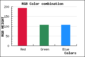 rgb background color #C16B6B mixer