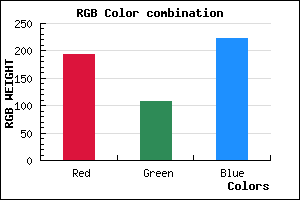 rgb background color #C16CDF mixer