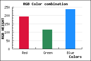 rgb background color #C173ED mixer