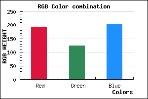 rgb background color #C17DCD mixer