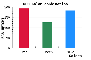 rgb background color #C17EB6 mixer