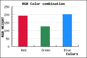 rgb background color #C17ECA mixer
