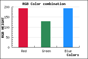 rgb background color #C181C0 mixer