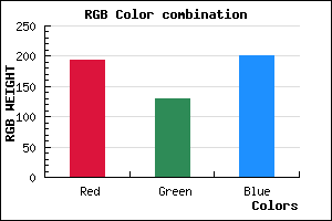 rgb background color #C181C9 mixer