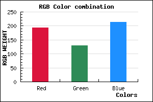 rgb background color #C181D5 mixer