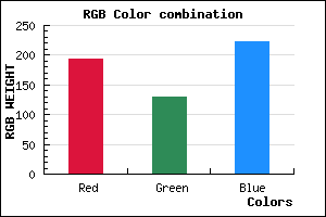 rgb background color #C181DF mixer