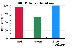 rgb background color #C182C8 mixer