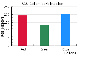 rgb background color #C186CA mixer