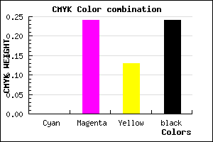 #C193A7 color CMYK mixer