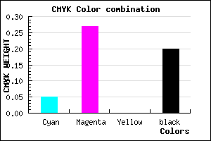 #C195CB color CMYK mixer