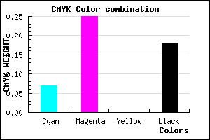#C19CD0 color CMYK mixer