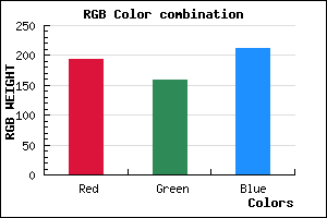rgb background color #C19ED4 mixer