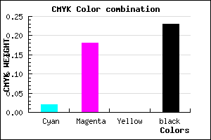 #C1A1C5 color CMYK mixer