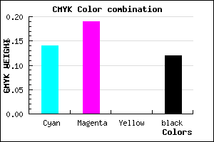 #C1B7E1 color CMYK mixer