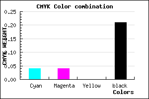 #C1C1C9 color CMYK mixer