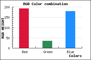 rgb background color #C123B4 mixer