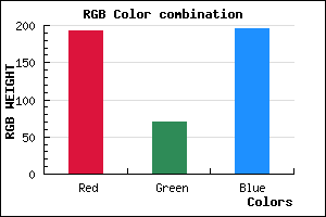 rgb background color #C146C4 mixer