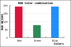 rgb background color #C14DC0 mixer
