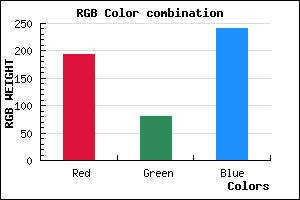 rgb background color #C150F0 mixer