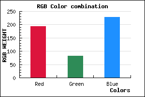 rgb background color #C153E5 mixer