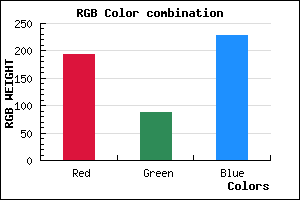 rgb background color #C158E4 mixer