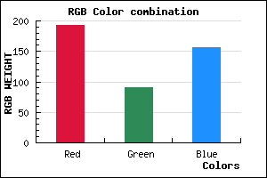 rgb background color #C15A9C mixer