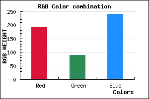 rgb background color #C15AF0 mixer