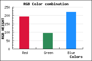 rgb background color #C15FDD mixer