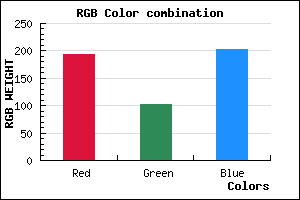 rgb background color #C266CB mixer