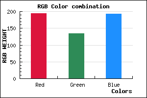 rgb background color #C286C0 mixer