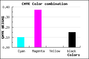 #C288D8 color CMYK mixer