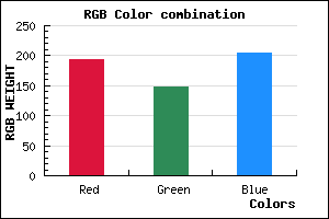 rgb background color #C294CC mixer