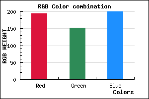 rgb background color #C298C8 mixer