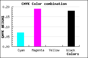#C2A9D1 color CMYK mixer