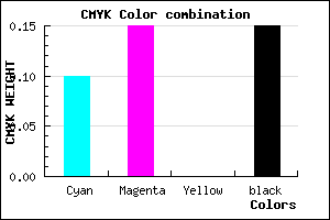 #C2B8D8 color CMYK mixer